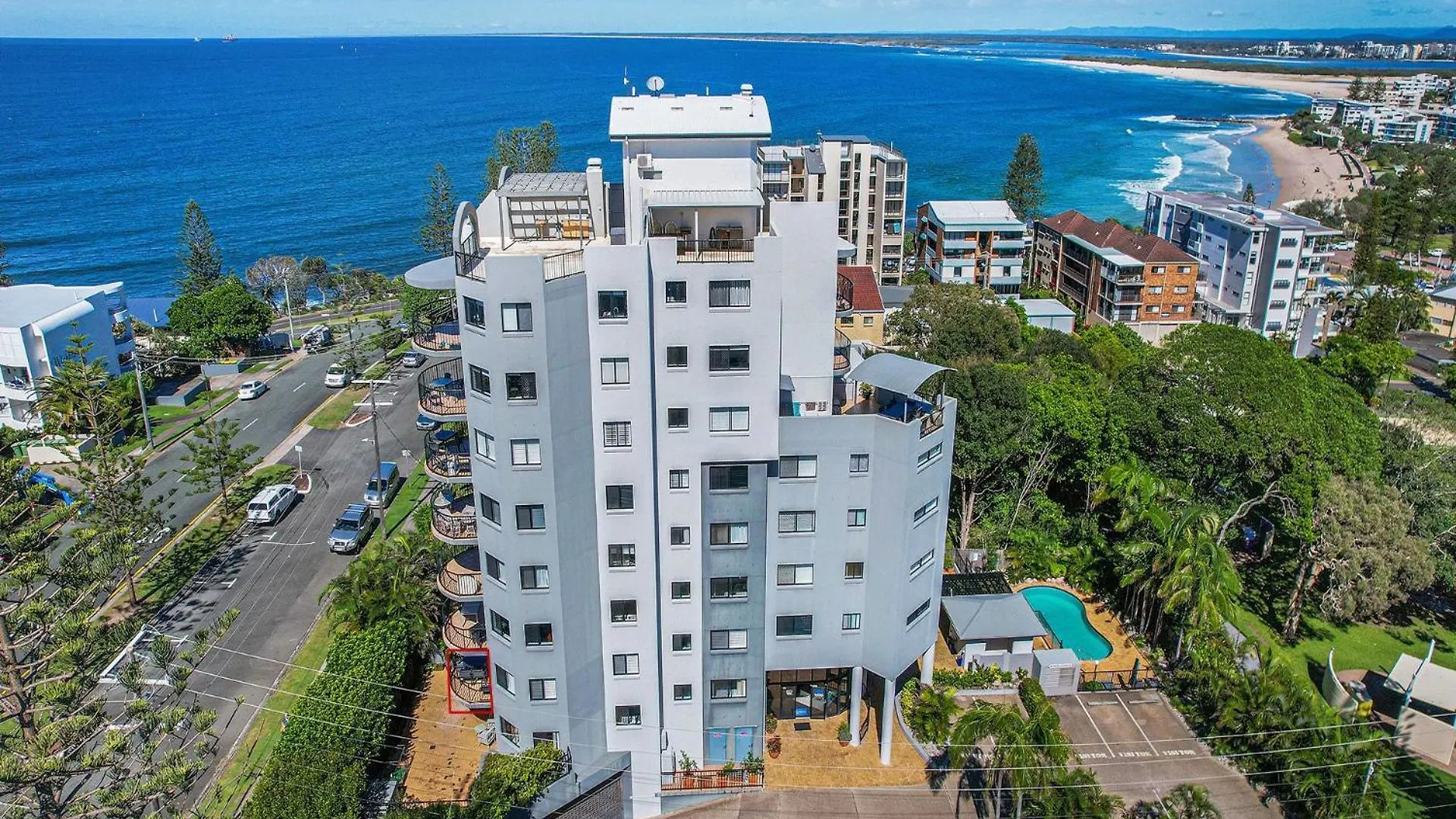 아파트 Meridian Unit 4 Kings Beach Qld 칼론드라
